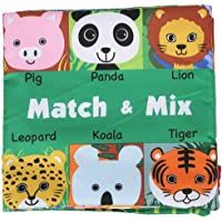 Los mejores  - Hztyyier Baby Soft Crinkle Cloth Book Cartoon Animal Juguetes a Juego para bebés niños pequeños Educación temprana Libro…